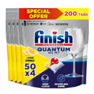 قرص ماشین ظرفشویی مدل Powerball Quantum با عطر لیمو 50 عددی فینیش